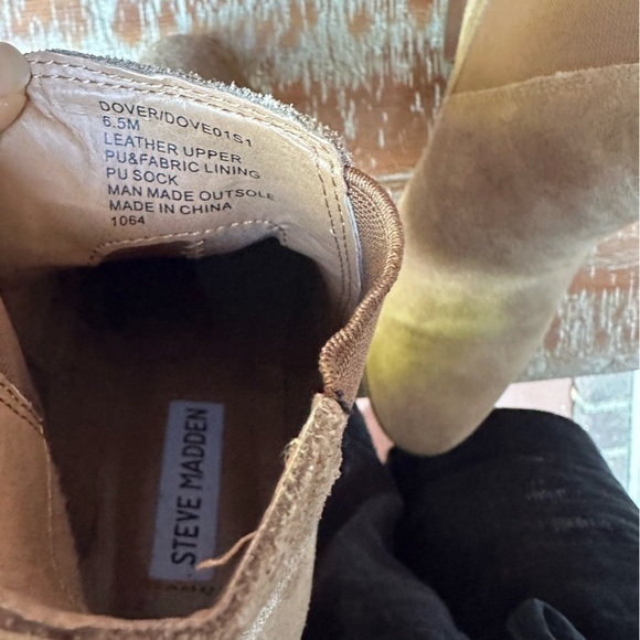Steve Madden Dover Suede Leather Boots - Picture 8 of 8
